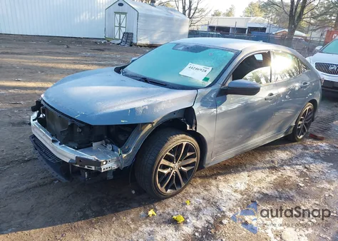 2021 Honda Civic Sport z USA, uszkodzony, nr VIN SHHFK7H40MU209815